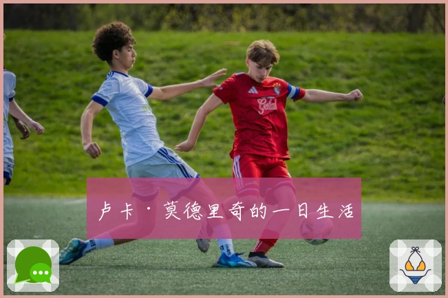 卢卡·莫德里奇的一日生活