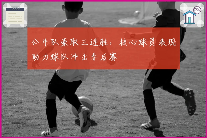 公牛队豪取三连胜，核心球员表现助力球队冲击季后赛