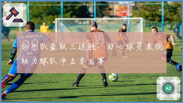 公牛队豪取三连胜，核心球员表现助力球队冲击季后赛